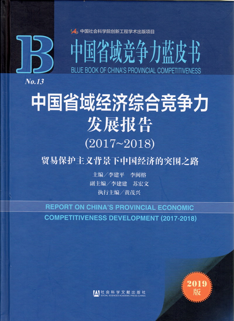 欧美男女考比视频中国省域经济综合竞争力发展报告（2017-2018）